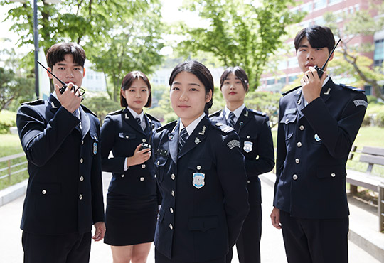 경찰경호보안과 비주얼 이미지