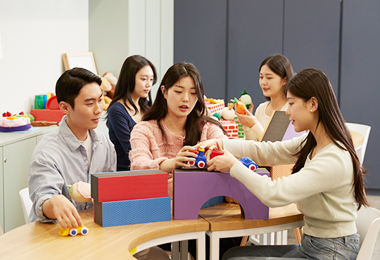 사회복지과 아동심리보육전공 비주얼 이미지