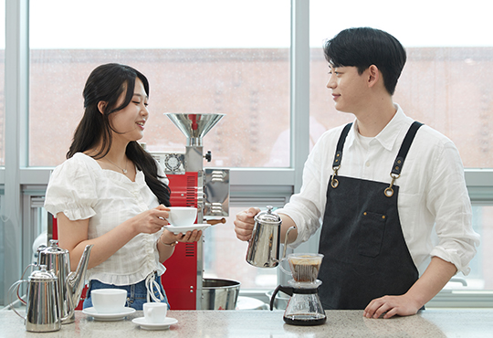 호텔외식조리과 스마트F&B서비스전공 비주얼 이미지