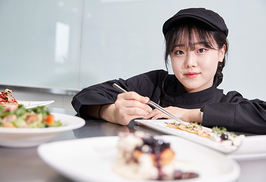 호텔외식조리과 스마트양식조리전공 비주얼 이미지