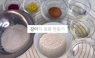 연성대학교 반려동물보건과 한식 펫푸드 유과